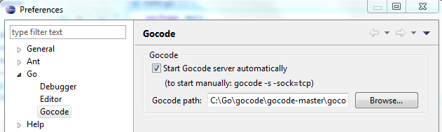 gocode-config